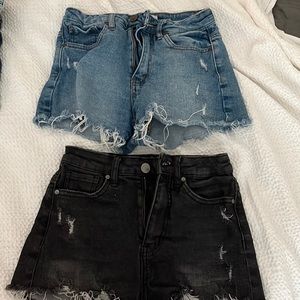 tillys shorts 25 each